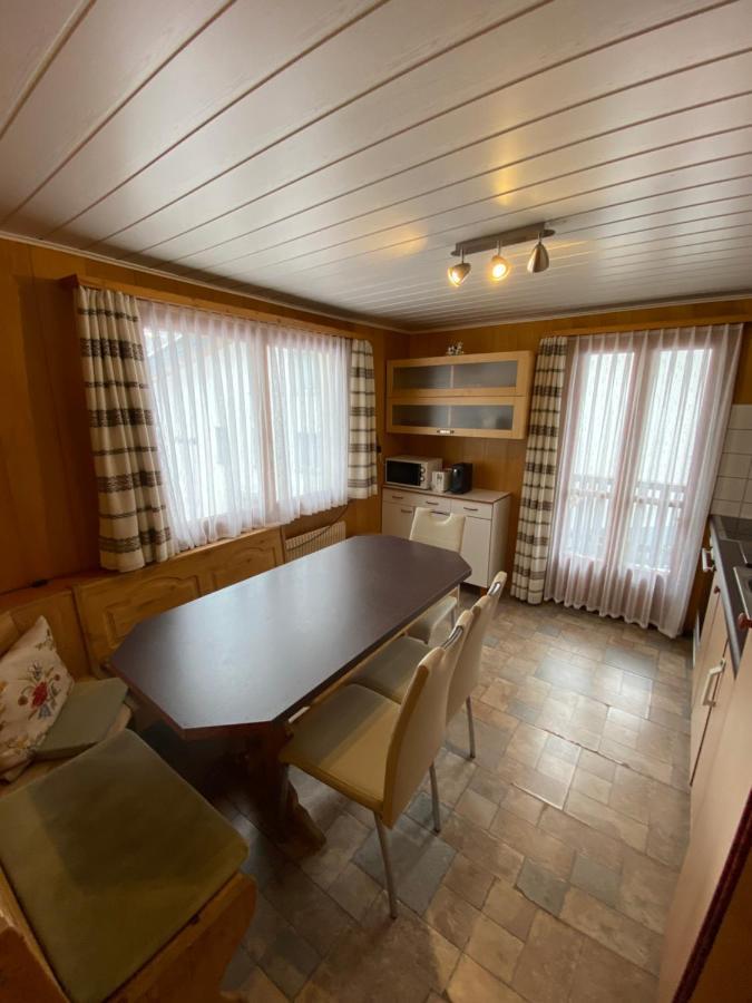 Ferienwohnung Allalinblick Saas-Fee Bagian luar foto