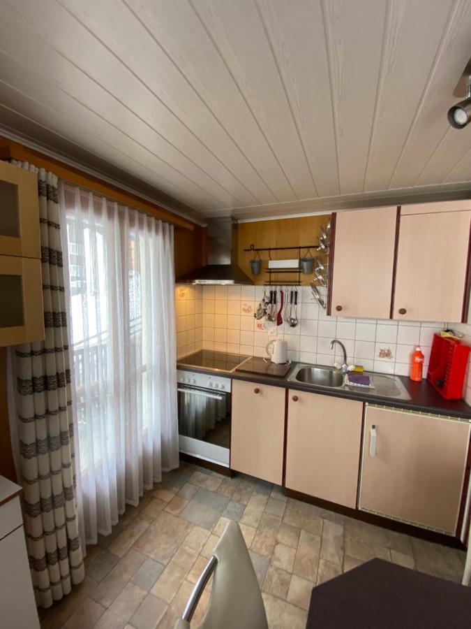 Ferienwohnung Allalinblick Saas-Fee Bagian luar foto