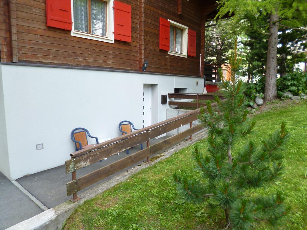Ferienwohnung Allalinblick Saas-Fee Bagian luar foto